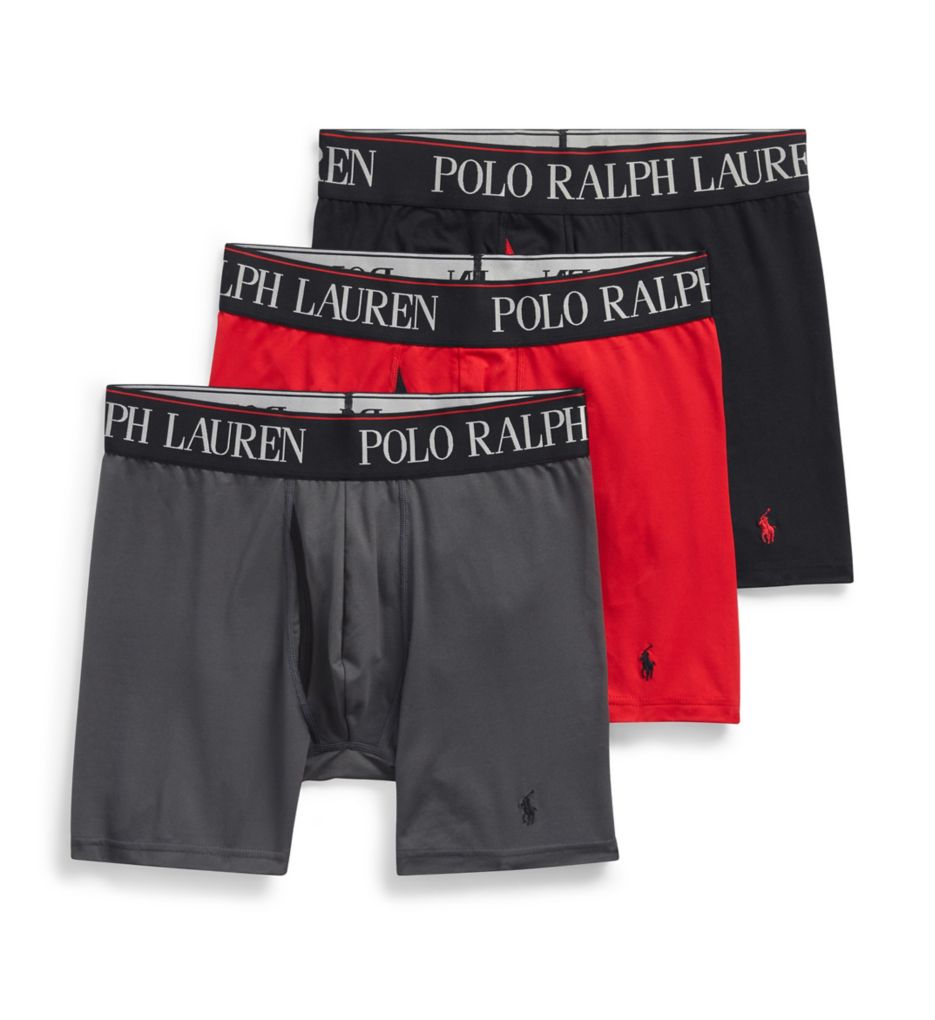 Polo Ralph Lauren 4D Flex Lightweight Boxer Brief 3-Pack LABBP3