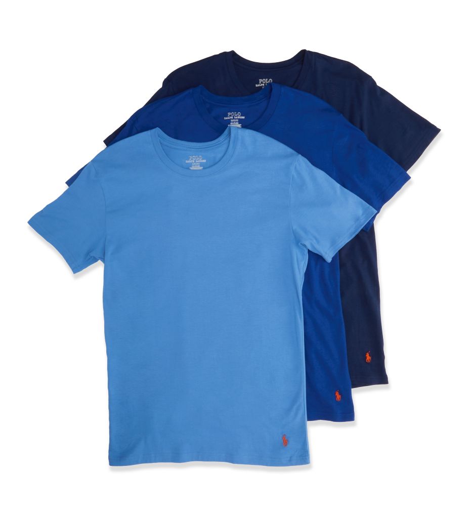 Polo Ralph Lauren LFCNP3 4D-Flex Lux Cotton Blend Crew T-Shirts - 3 ...