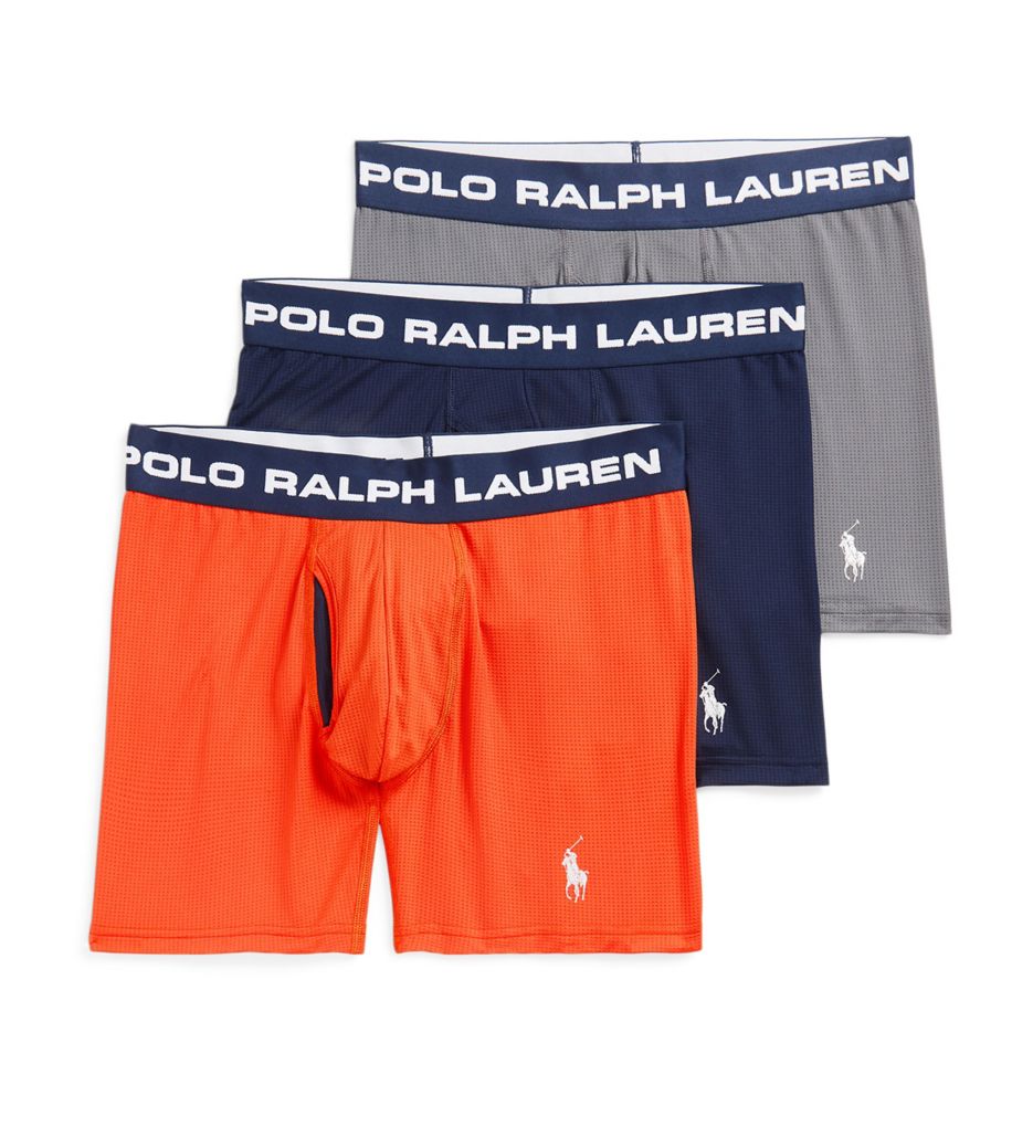 Boxer Polo Ralph Lauren LLB1P3 Perfetto Flex Pouch Slip - Confezione da 3 - Foto 2 di 4
