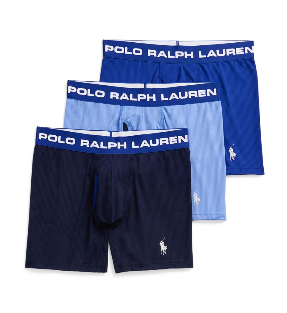 Boxer Polo Ralph Lauren LLB1P3 Perfetto Flex Pouch Slip - Confezione da 3 - Foto 4 di 4