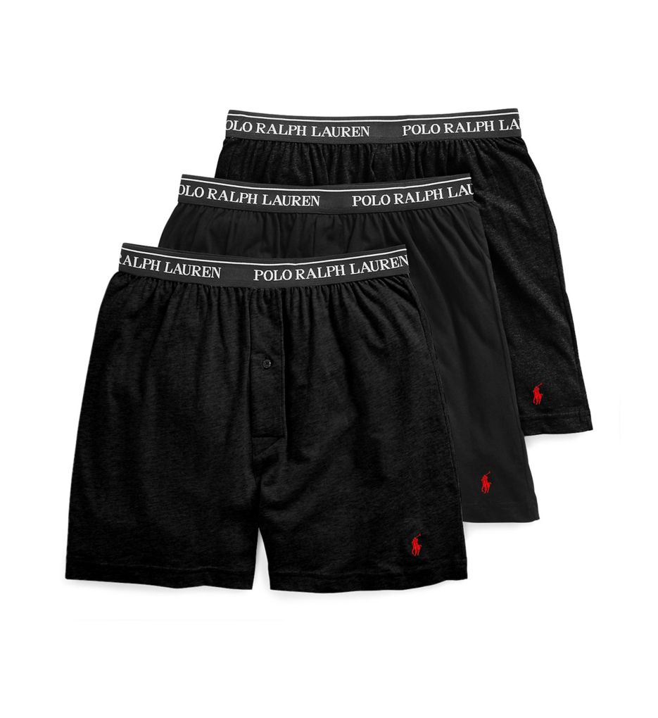 Polo Ralph Lauren NCKBP3 Classic Fit Cotton Knit Boxer - 3 Pack