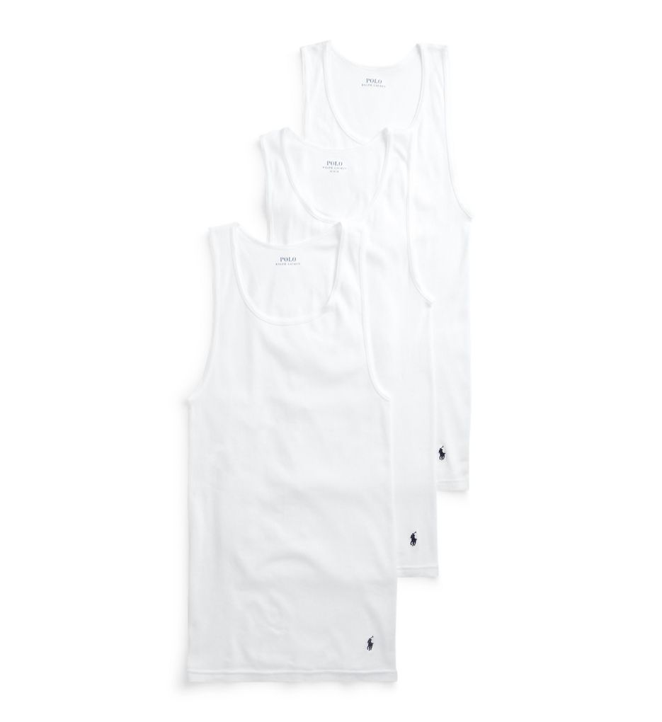 Polo Ralph Lauren Men’s Tall Man Classic Fit 100% Cotton Tank Tops in White (NTTKP3) | Size 3XL | HisRoom.com Polo Ralph Lauren Men’s Tall Man Classic Fit 100% Cotton Tank Tops in White (NTTKP3) | Size 3XL | HisRoom.com