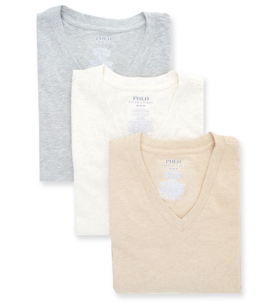 Polo Ralph Lauren NWVNP3 Slim Fit Cotton Stretch V-Neck T