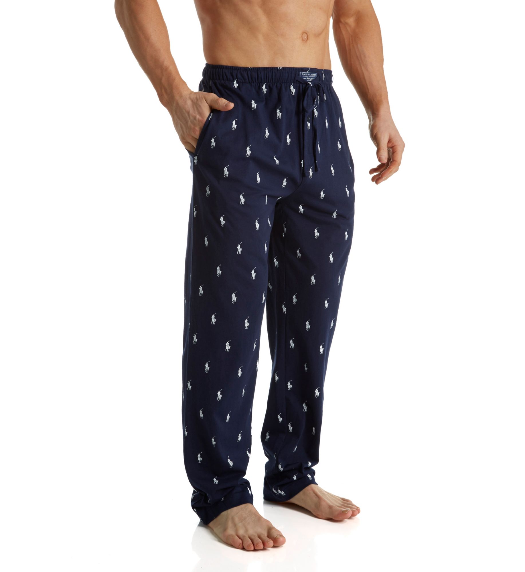 Polo Ralph Lauren Men's Tall Man Pony Player Classic Pajama Pant (PK04RT) | Size 4XL | HisRoom.com