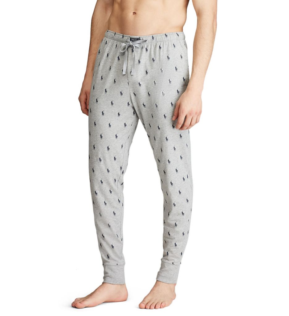 all over pony cotton jogger