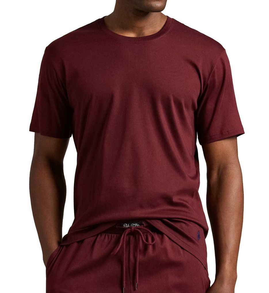 T-shirt girocollo Polo Ralph Lauren PLCTCX Big Man cotone mercerizzato - Foto 2 di 2