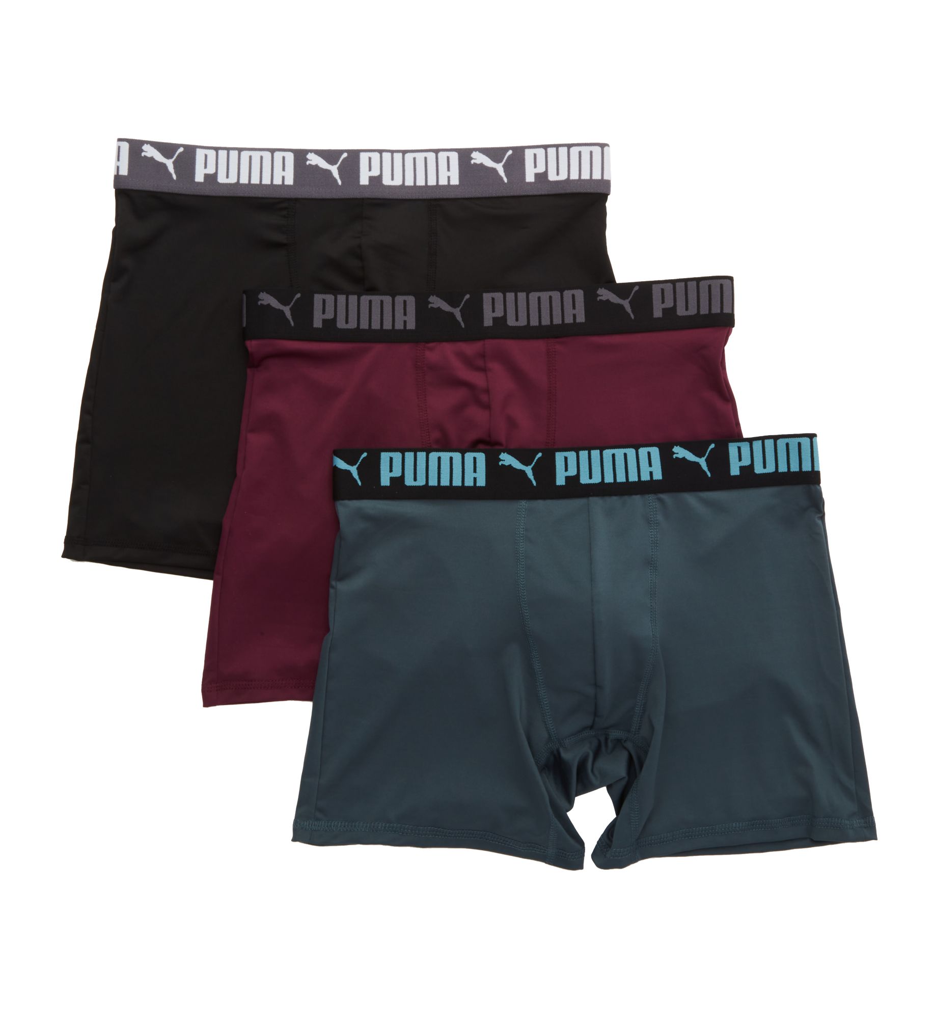Puma Men's Athletic Fit Boxer Brief (151004) | Size Small | HisRoom.com