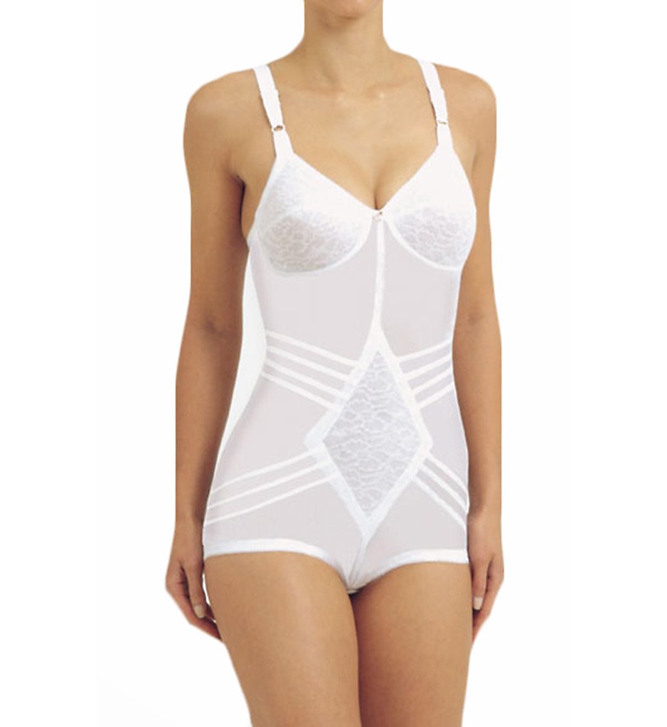Rago 9051 Shapette Body Briefer with Contour Bands
