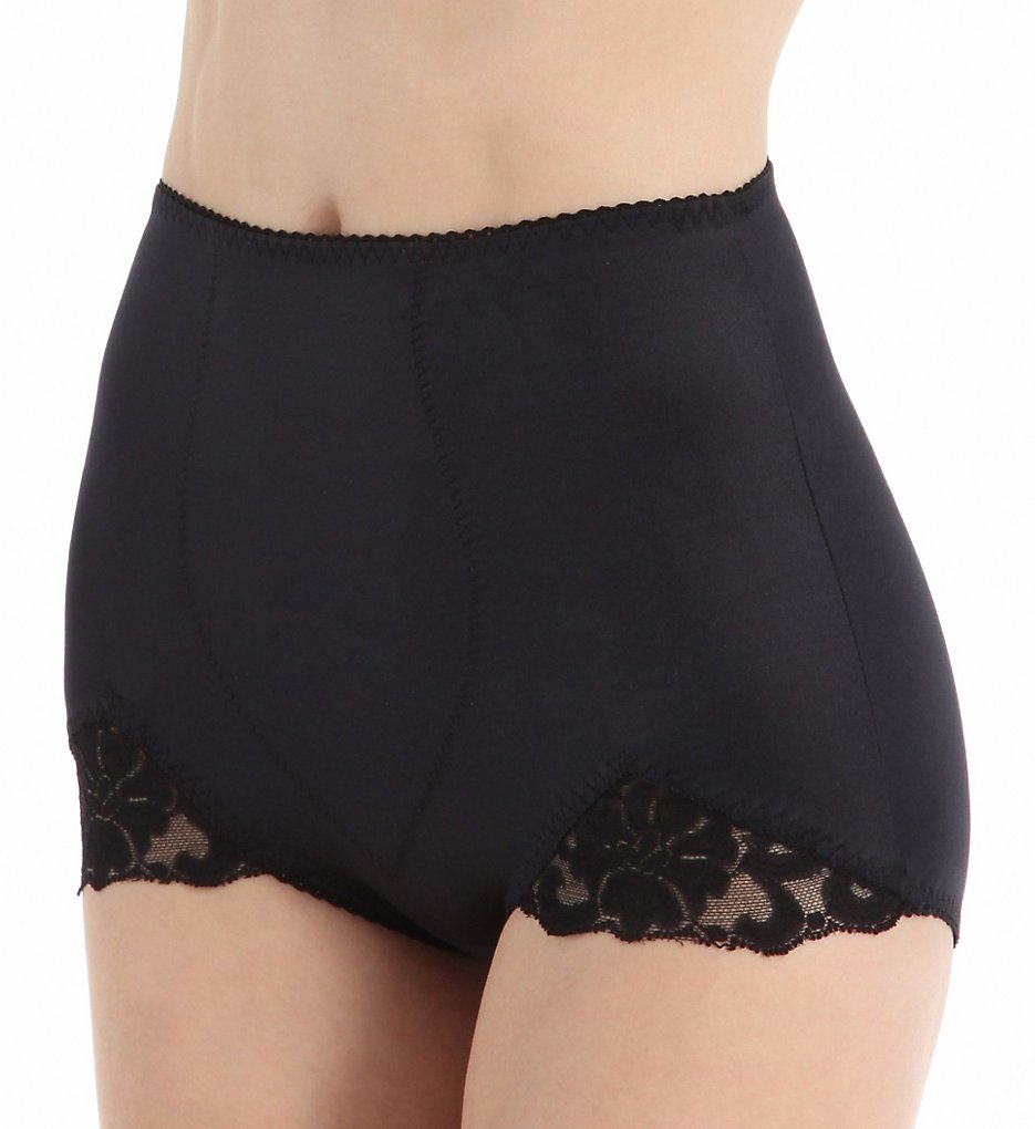 Rago 919 Light Shaping V Leg Brief Panty with Lace - Picture 3 of 7