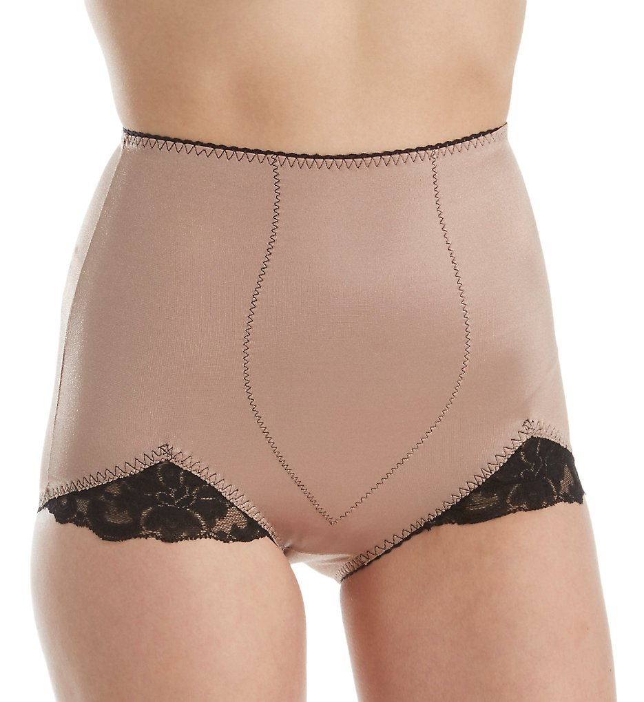 Rago 919 Light Shaping V Leg Brief Panty with Lace - Picture 5 of 7