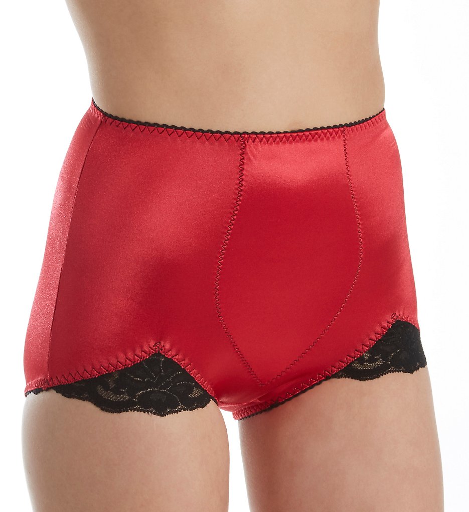 Rago 919 Light Shaping V Leg Brief Panty with Lace - Picture 6 of 7