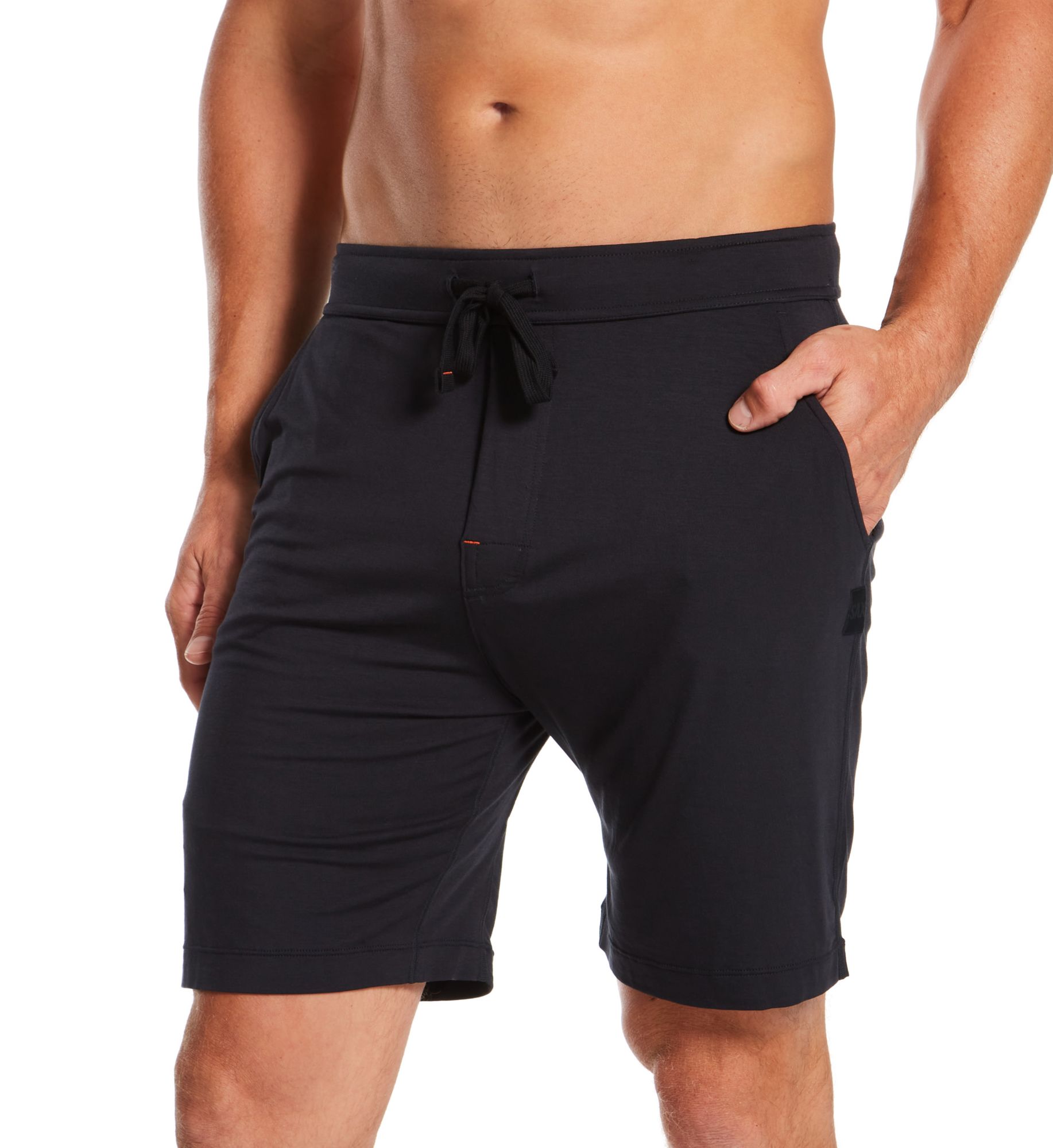 Saxx Underwear Men's Snooze Short in Black (SXLS33) | Size XL | HisRoom.com