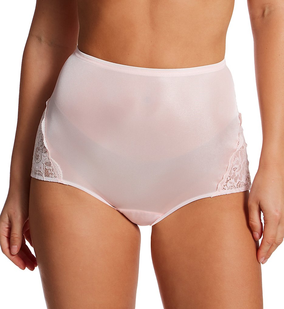 Shadowline 17082 Lace Inset Brief Panty - Picture 3 of 7