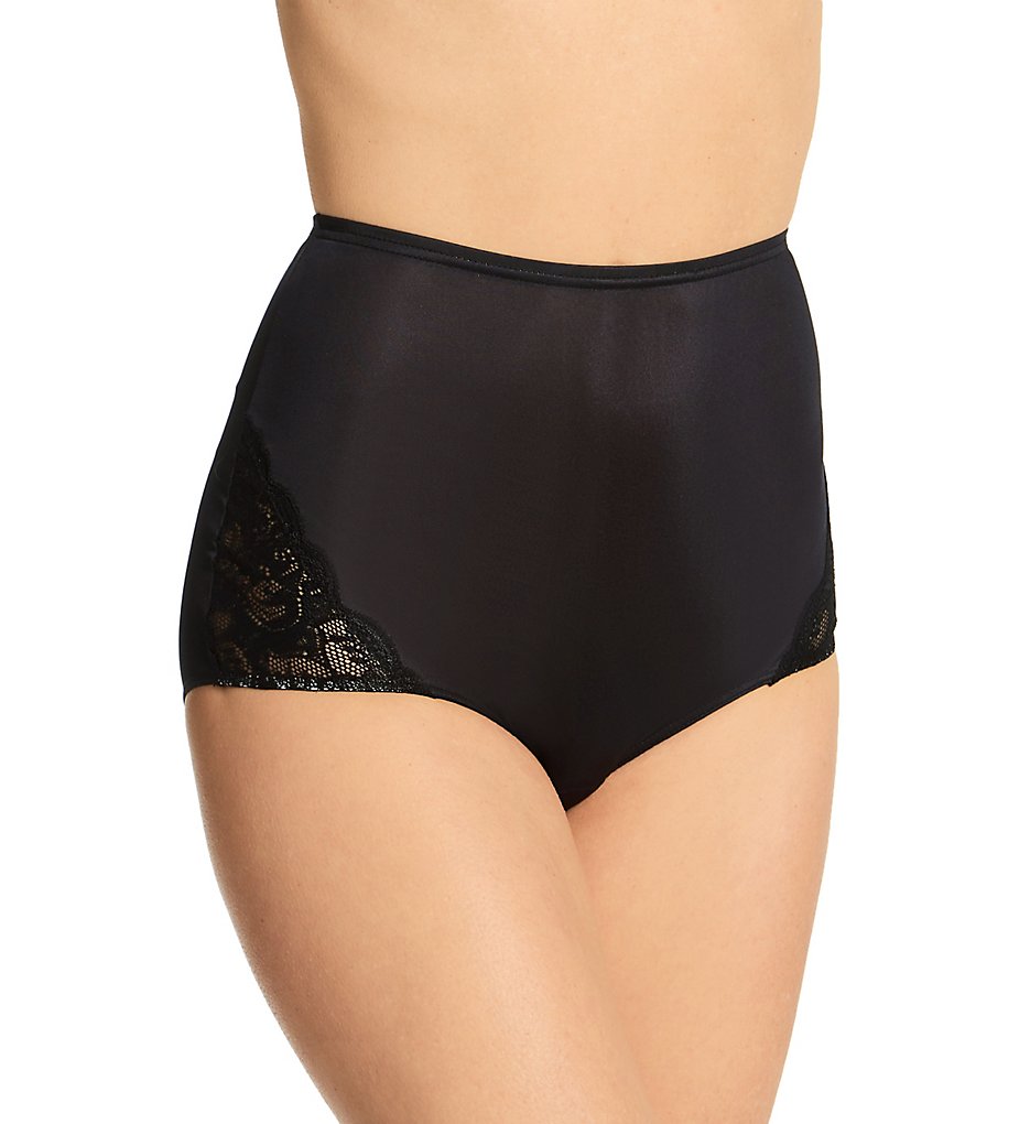 Shadowline 17082 Lace Inset Brief Panty - Picture 2 of 7