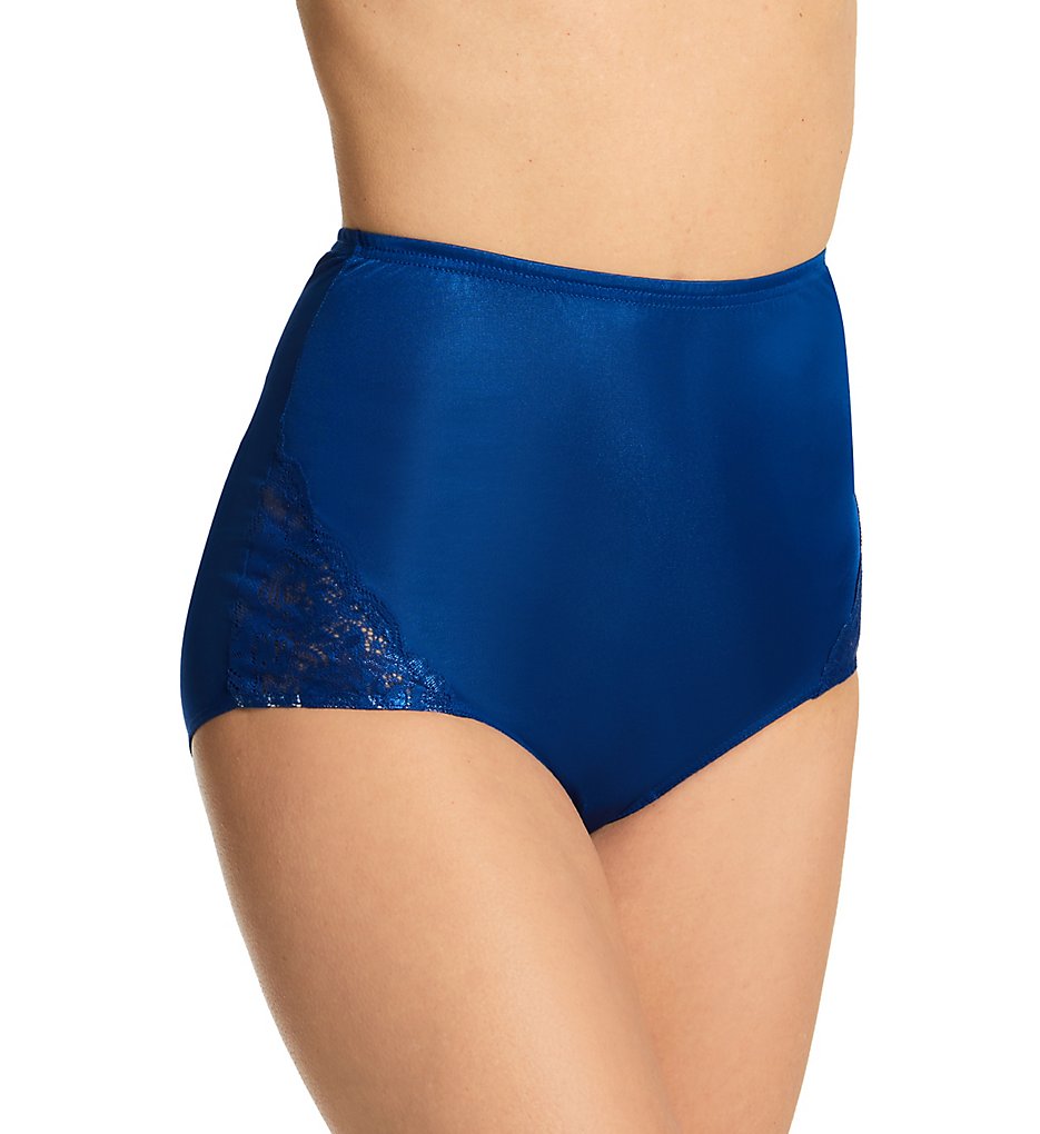 Shadowline 17082 Lace Inset Brief Panty - Picture 5 of 7