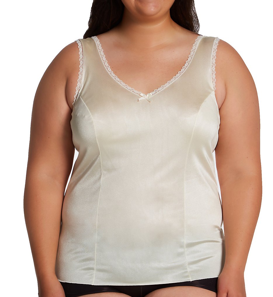 Shadowline 2410X Plus Princess Wide Strap Camisole - Bild 2 von 4