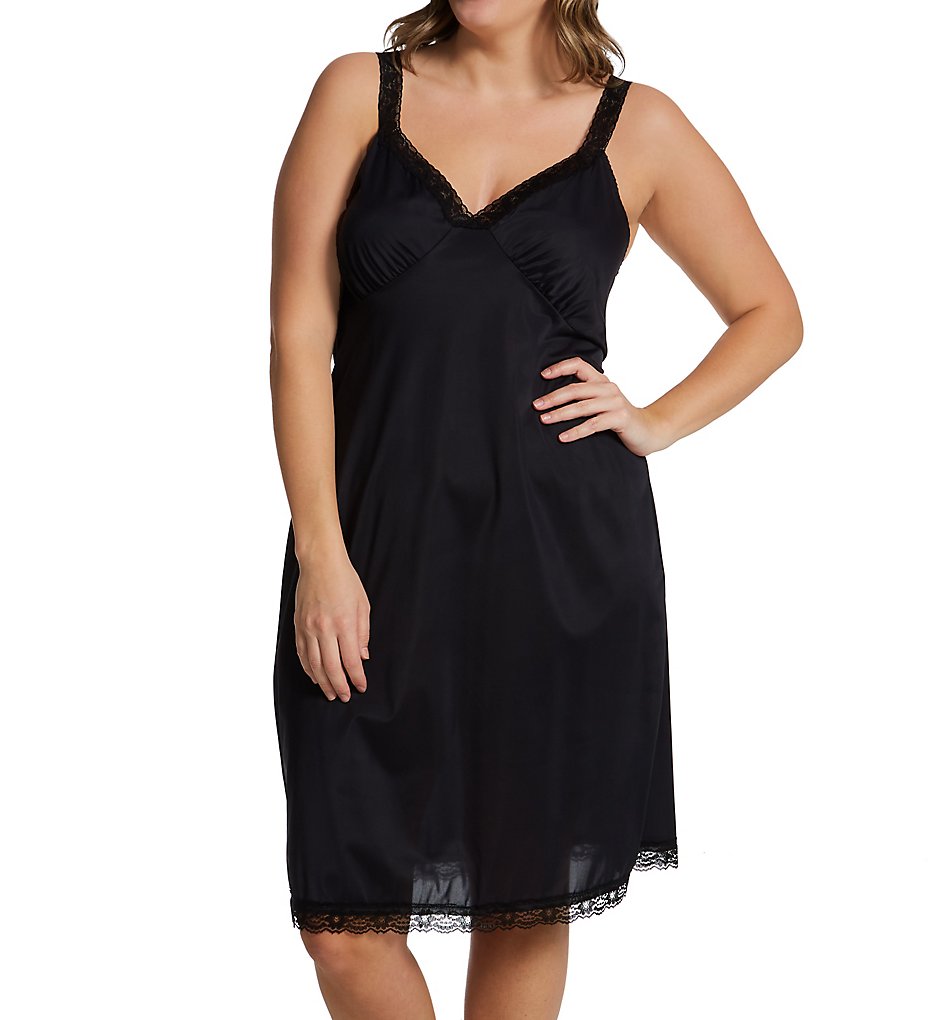 Shadowline 27014X Plus Size Daywear 26 Inch Slip - Picture 2 of 3