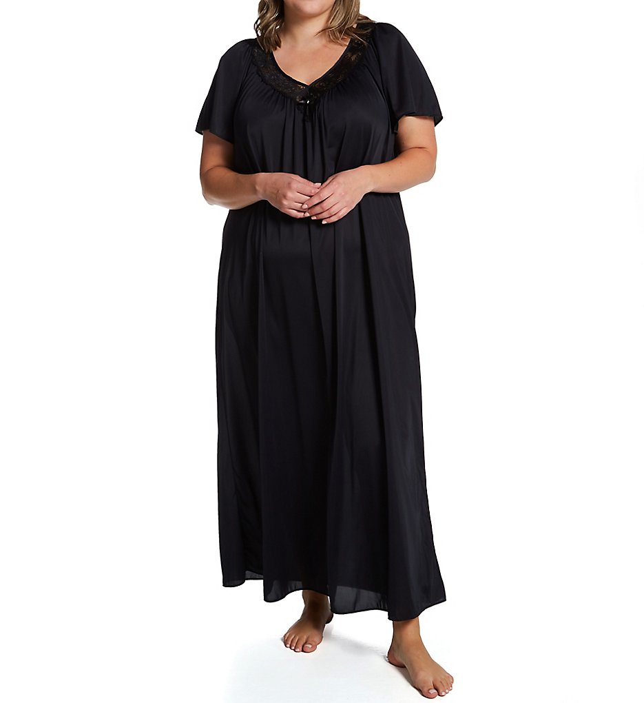 Shadowline 32150X Plus Twilight Long Gown - Picture 2 of 2