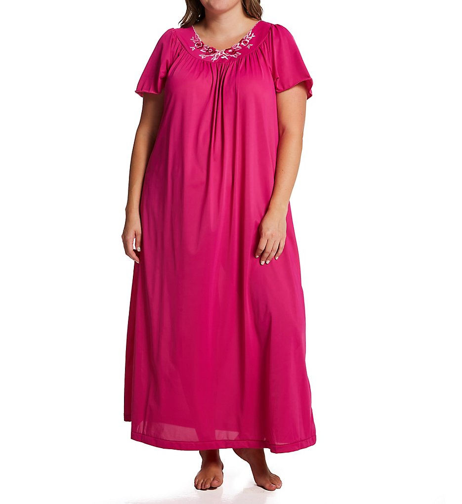 Shadowline 32280X Plus Petals 53 Inch Gown - Picture 7 of 10