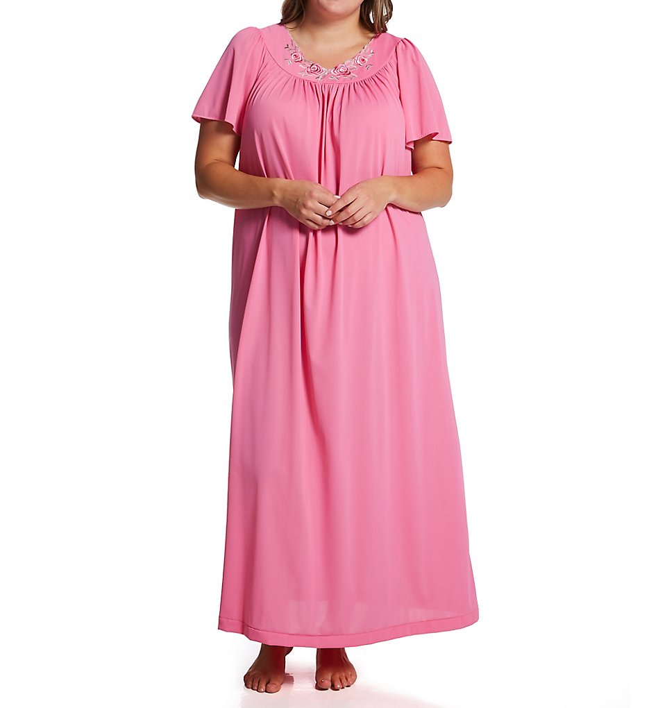 Shadowline 32280X Plus Petals 53 Inch Gown - Picture 8 of 10