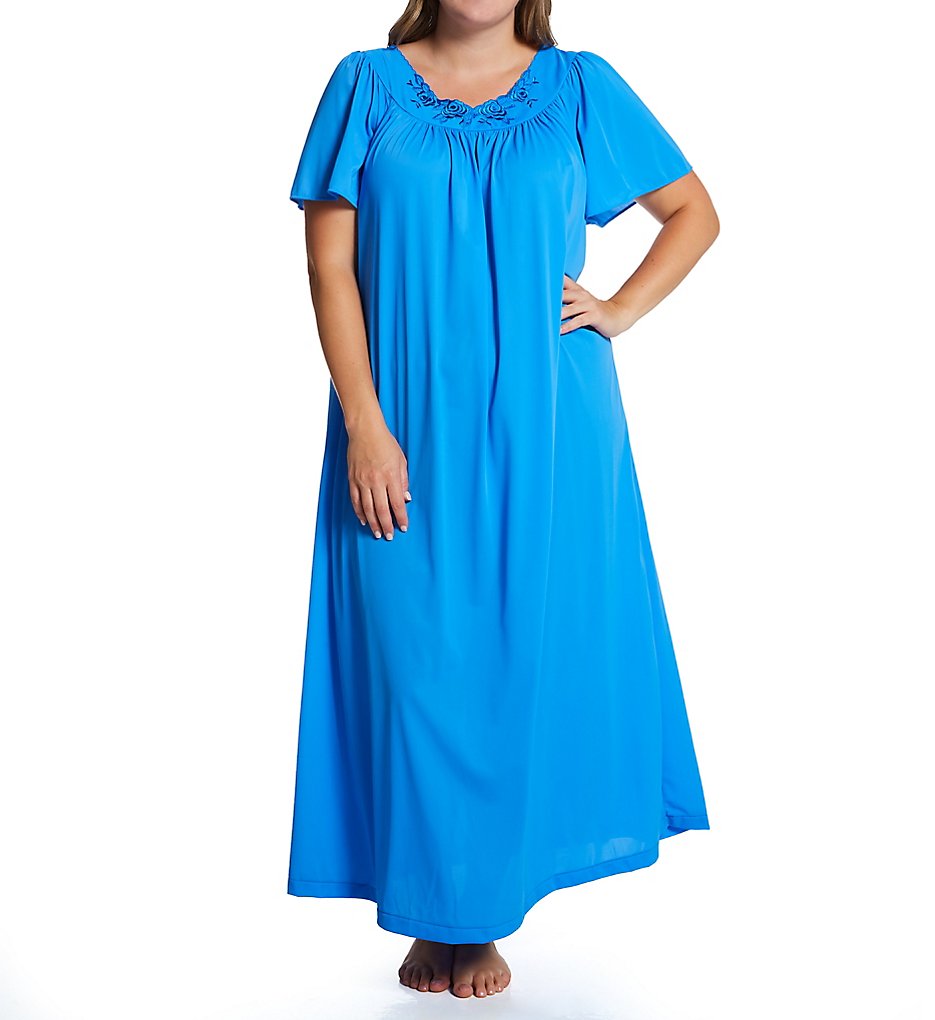 Shadowline 32280X Plus Petals 53 Inch Gown - Picture 9 of 10