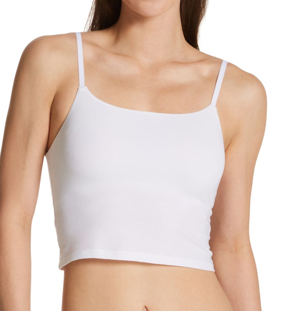 Skin OCL10B Gia Adjustable Strap Camisole with Shelf Bra