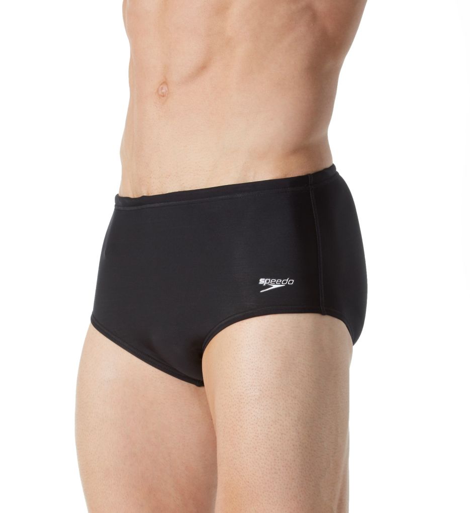 Speedo men's xtra life lycra solid 5 inch brief on sale swimsuit