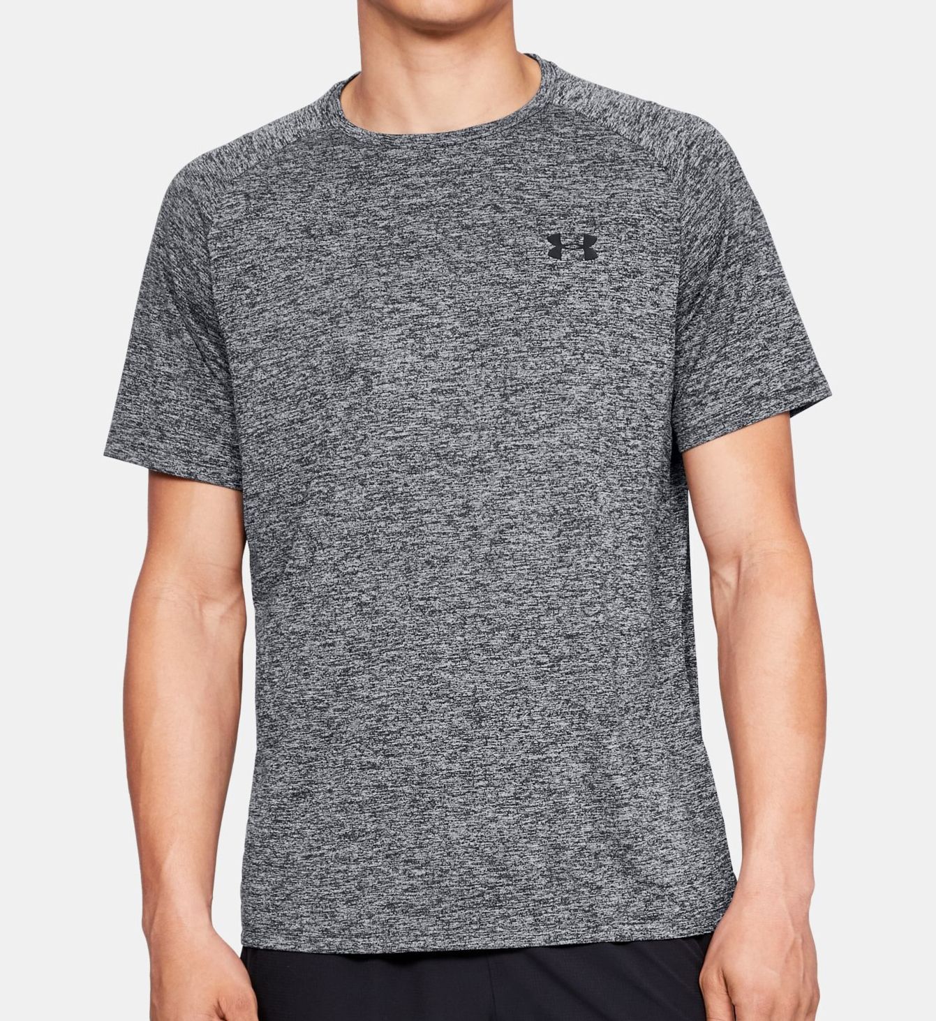Under Armour Men's Tech 2.0 Short Sleeve T-Shirt in Black (1326413) | Size Medium | HisRoom.com
