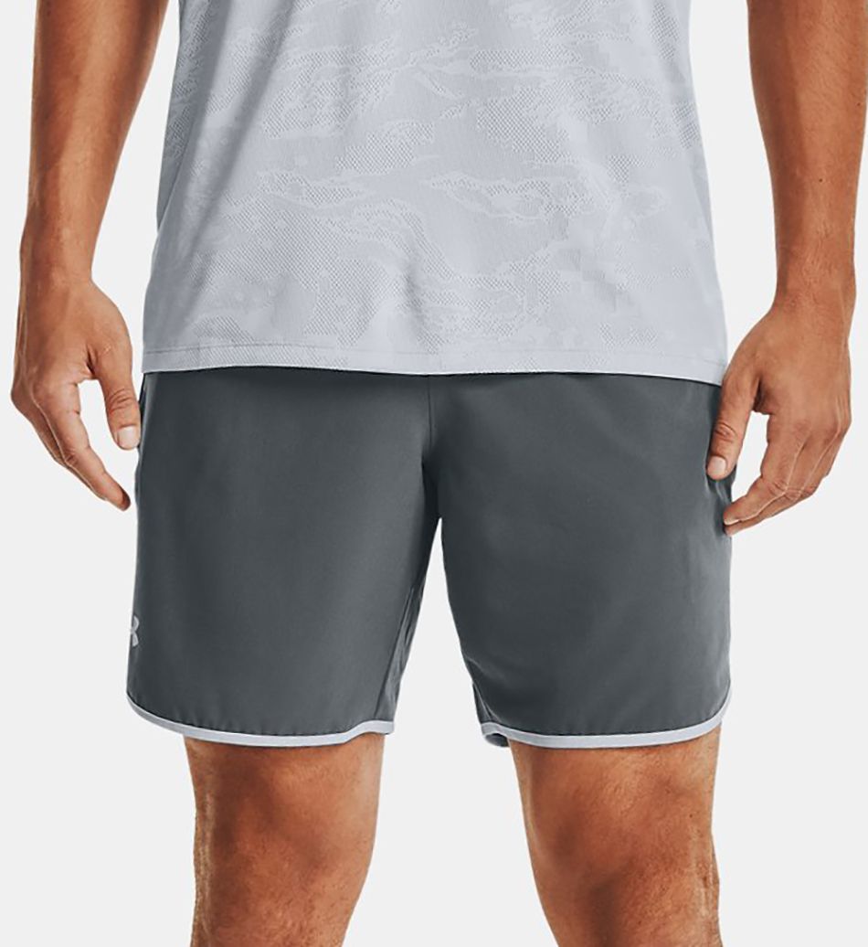 Under Armour Men's HITT Woven Training Short in Gray (1361435) | Size Small | HisRoom.com