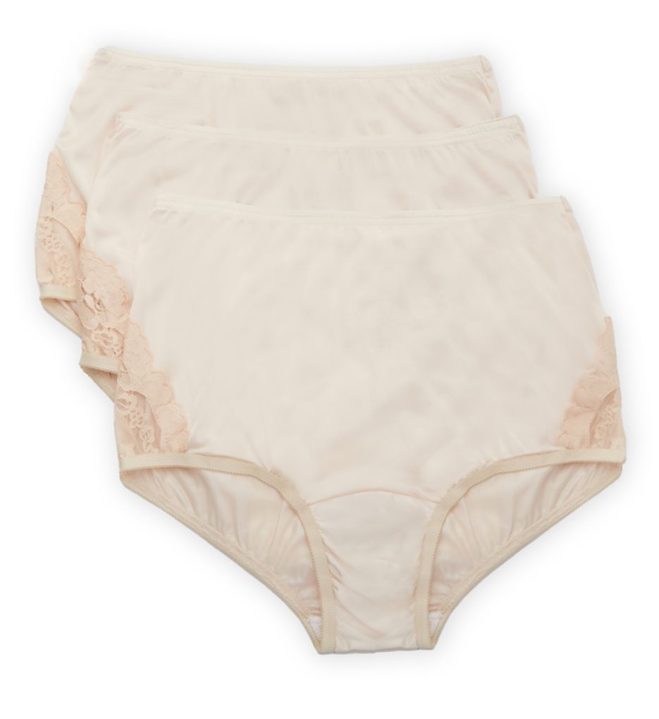 Vanity Fair 13011 Perfectly Yours Lace Nouveau Brief Panty - 3 Pack