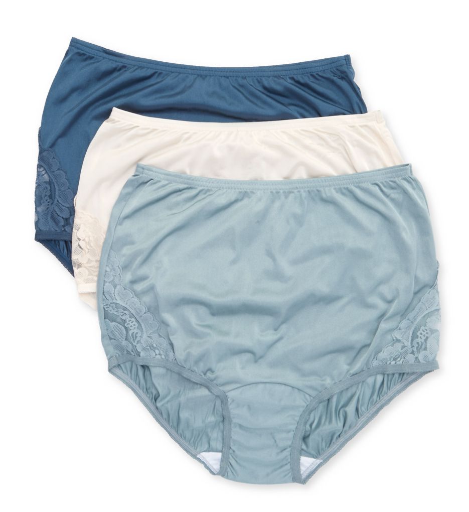 Vanity Fair Women's Perfectly Yours High Waisted Brief Panties, Cotton - 3  Pack - Fawn, 10 : : Clothing, Shoes & Accessories