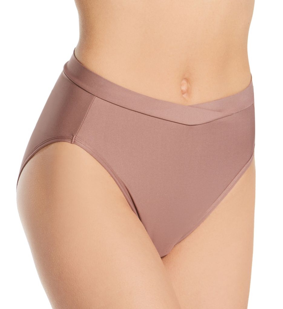 Hanes PP73AS Hi-Cut Panties Women Cotton Nylon - Purple - Size 6 for sale  online