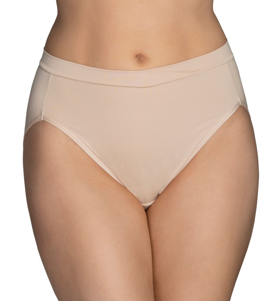 Hanes Women's Nylon Hi-Cut Panties 6-Pack - PP73AS