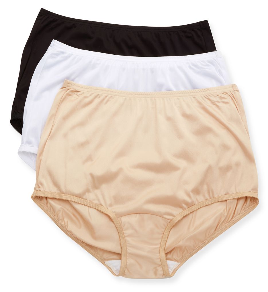 Vanity Fair Womens Classic Ravissant Full Brief 3-Pack Style-15711 