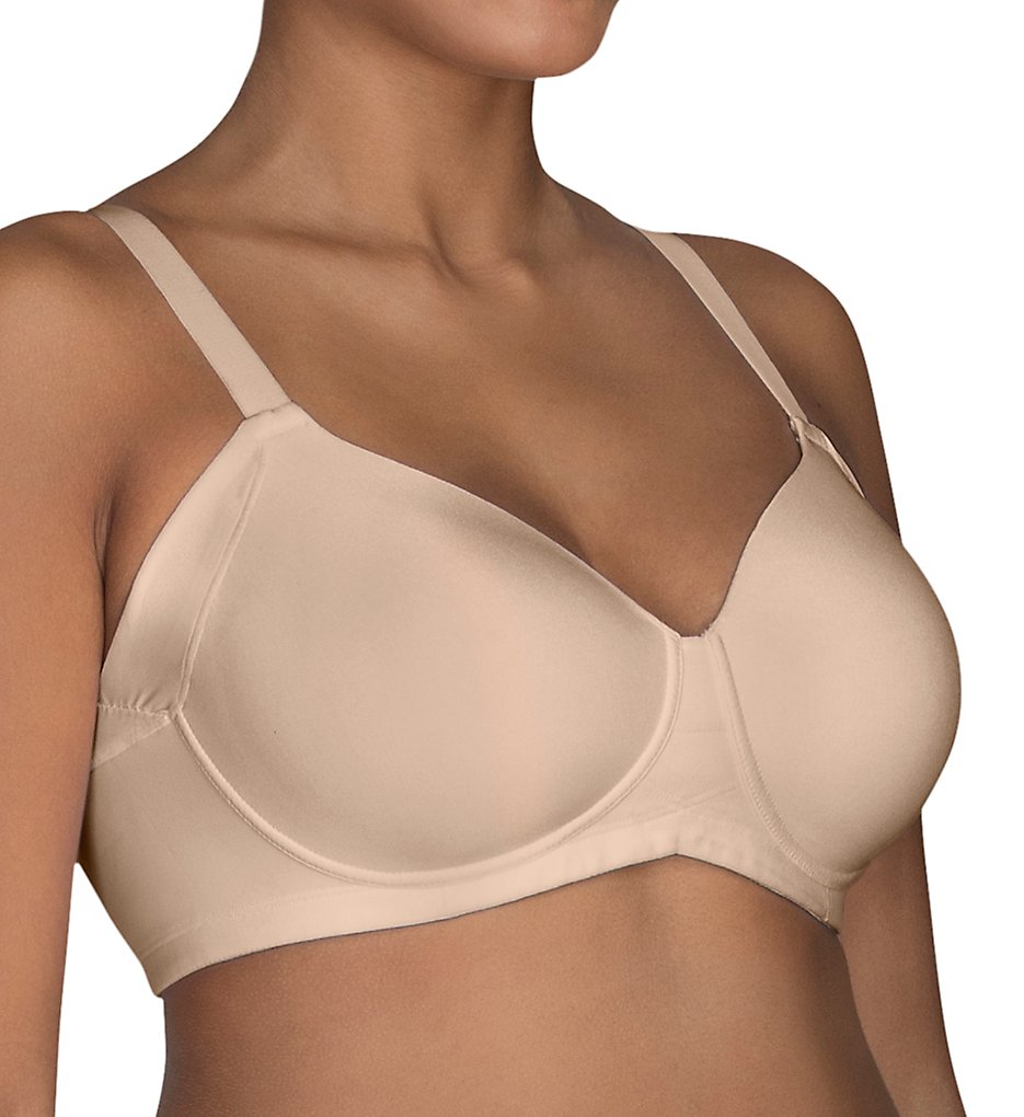 Vanity Fair Women's Beauty Back Smoothing Wirefree Bra Black Size 40d Lyf2  for sale online