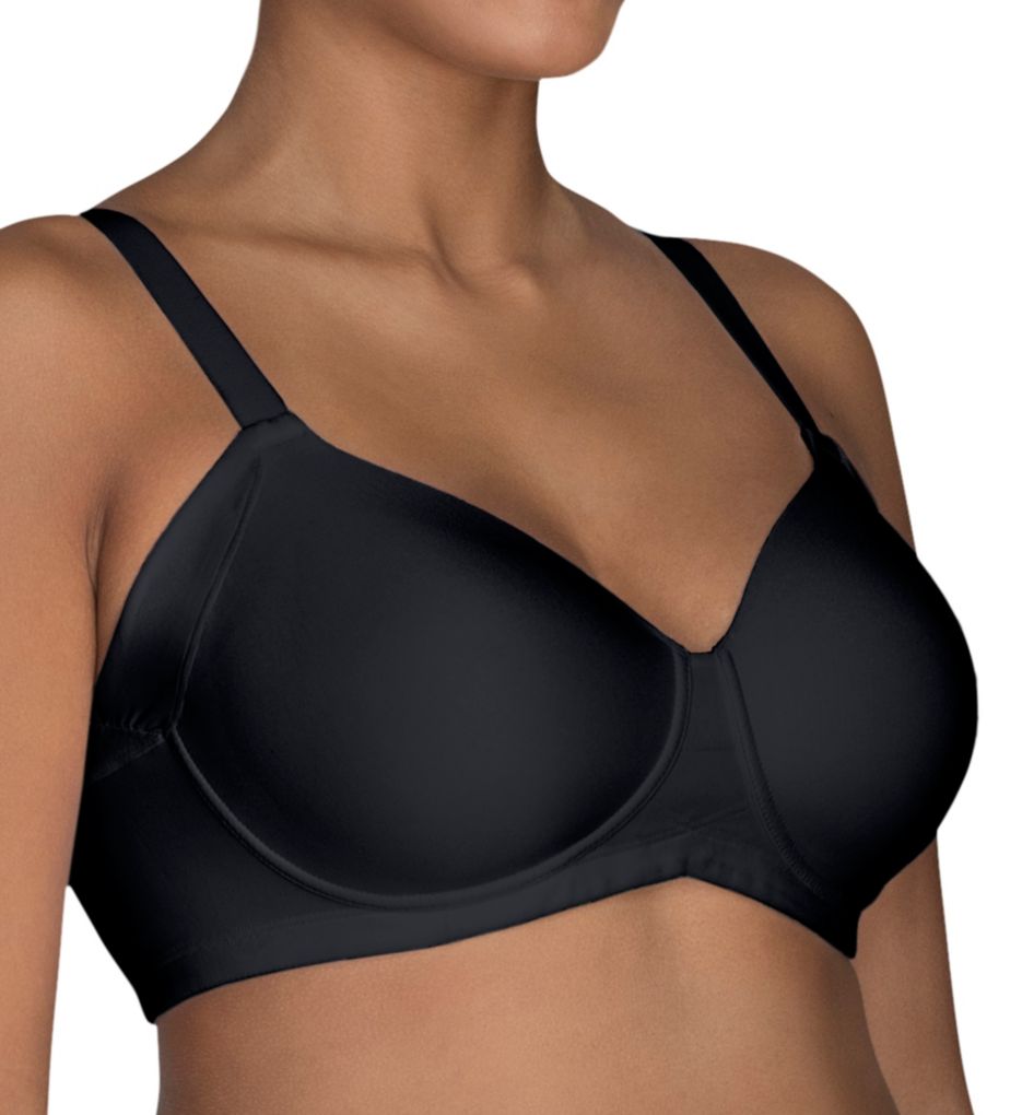 Vanity Fair Womens Beauty Back Full Figure Wireless Extended Side and Back  Smoother Bra 71267 - DAMASK NEUTRAL - 44D