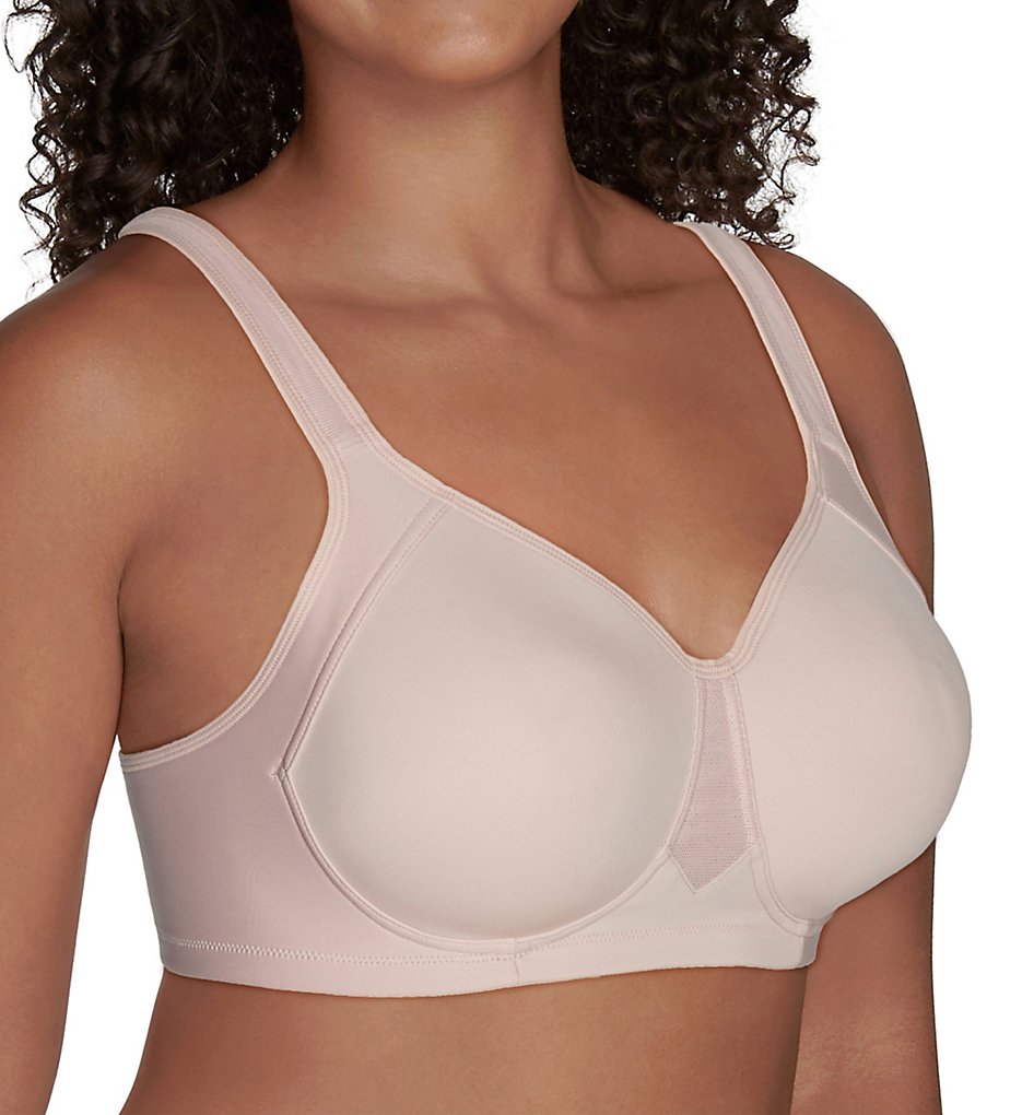 Vanity Fair Women's Wireless Medium Impact Plus Size Padded Sports Bra (36C- 44DDD), Wireless - Quartz, 38C : : Clothing, Shoes & Accessories