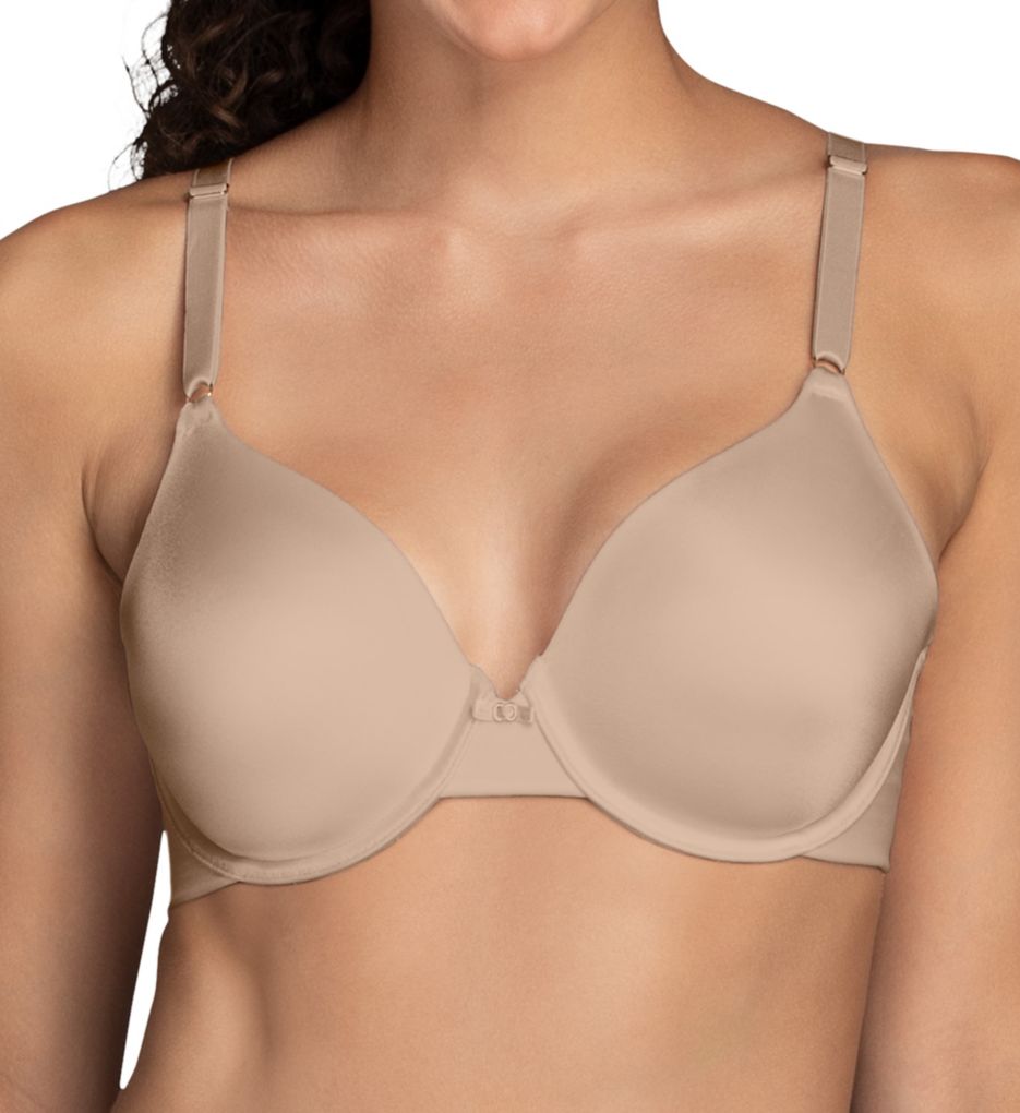 Vanity Fair Womens Beauty Back Full Coverage Underwire Smoothing Bra 75345  - STEELE - 36DD