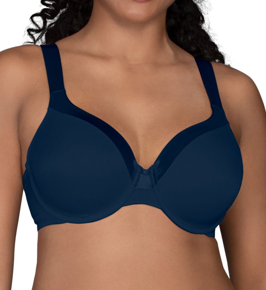 Vanity Fair Women's Beauty Back Full Figure Wirefree Bra, Ghost Navy, 36D :  : Clothing, Shoes & Accessories