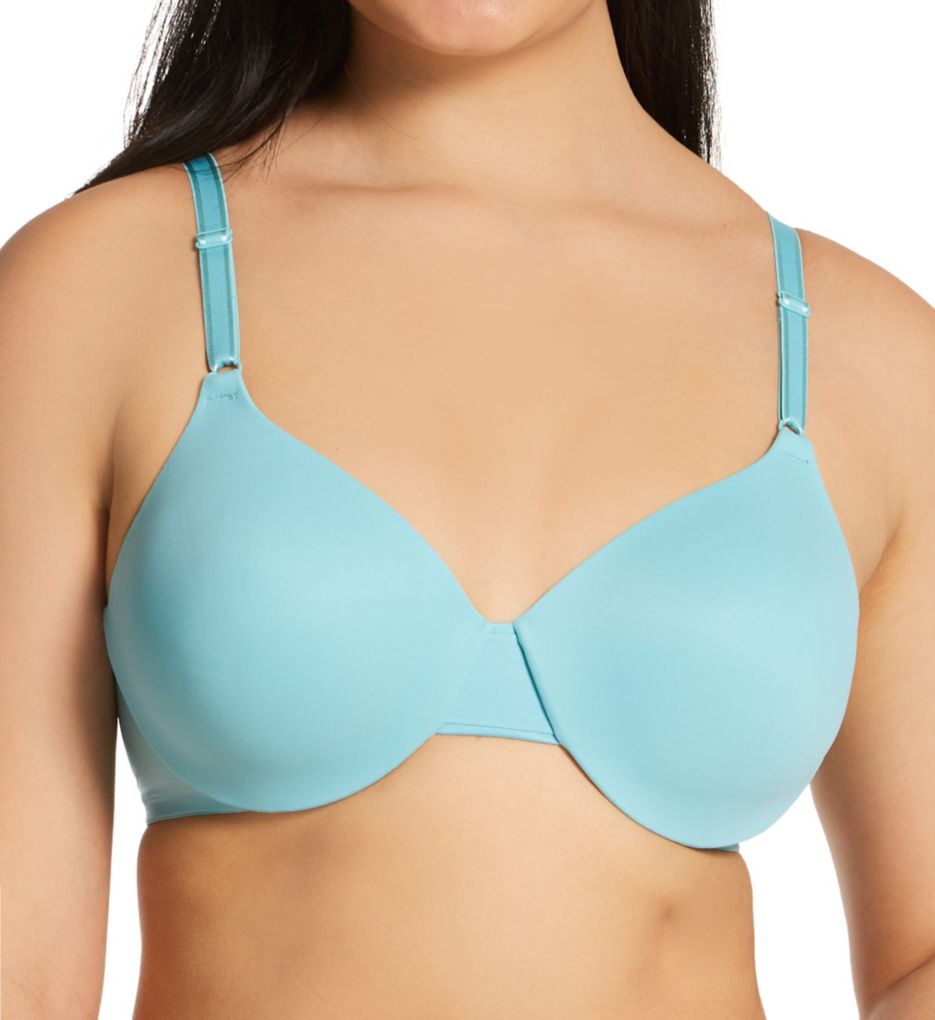 Warner's Warners This Is Not A Bra Cushioned Underwire Lightly Lined T-shirt  Bra 1593 In Pomegranate