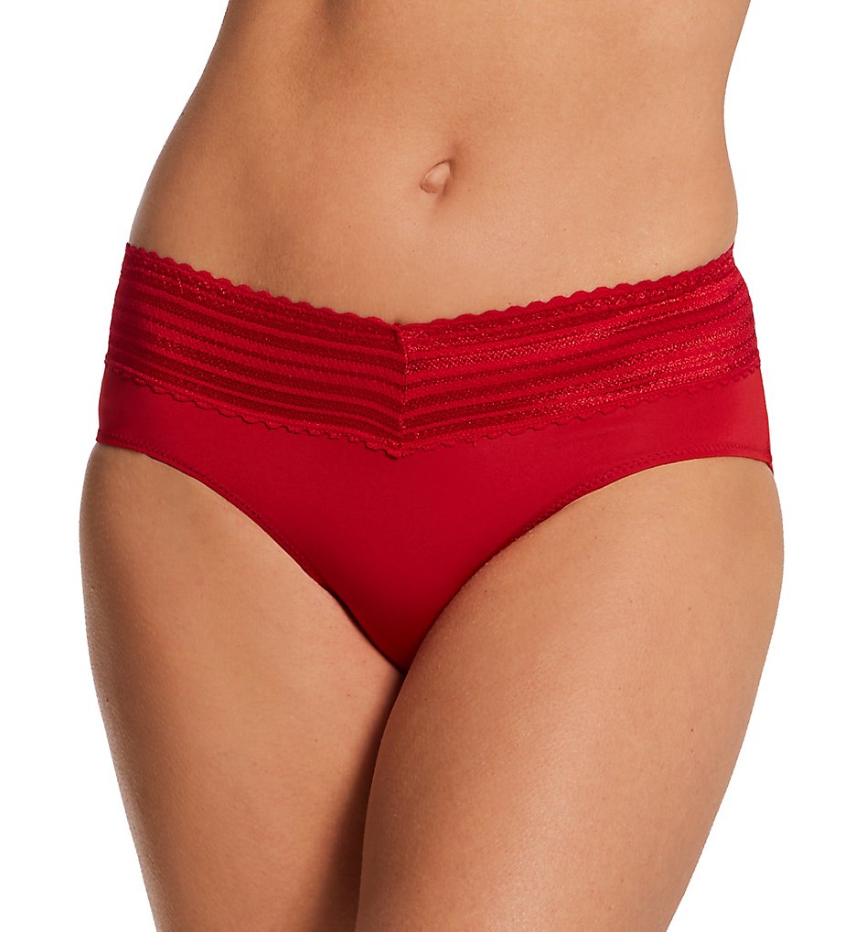 Warner's 5609J No Pinching. No Problems. Hipster with Lace Panty - Picture 14 of 31