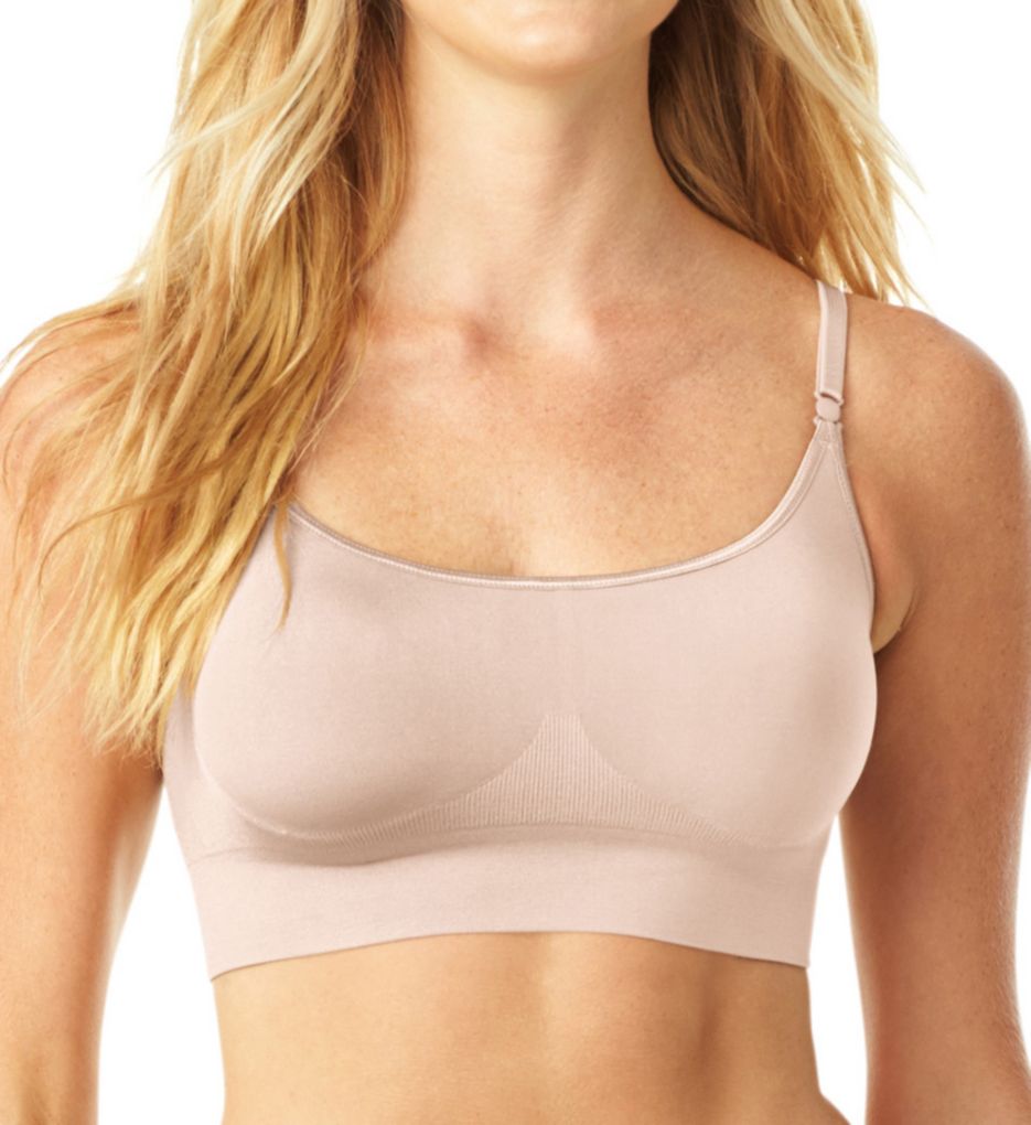 Warner's RM0911A Easy Does It No Dig Wirefree Contour Crop Top Bra