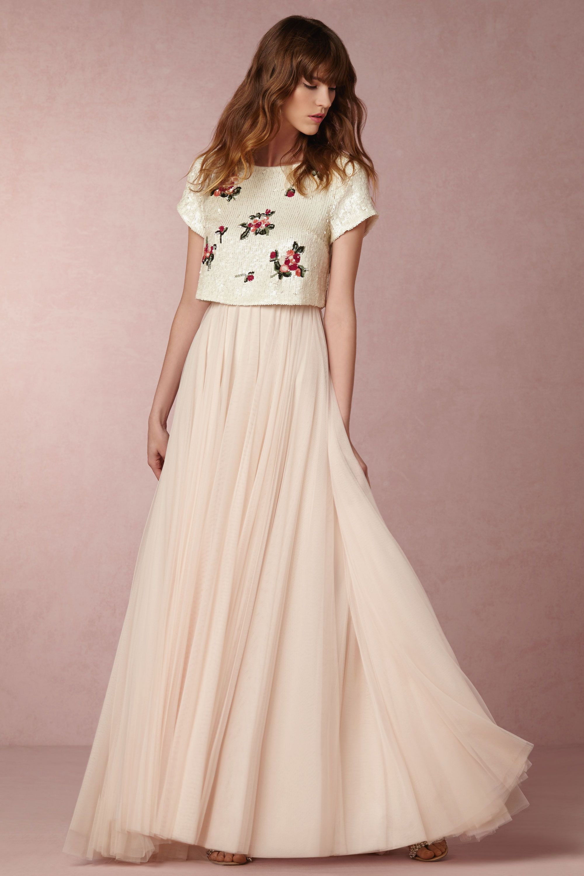 skirt and top for wedding