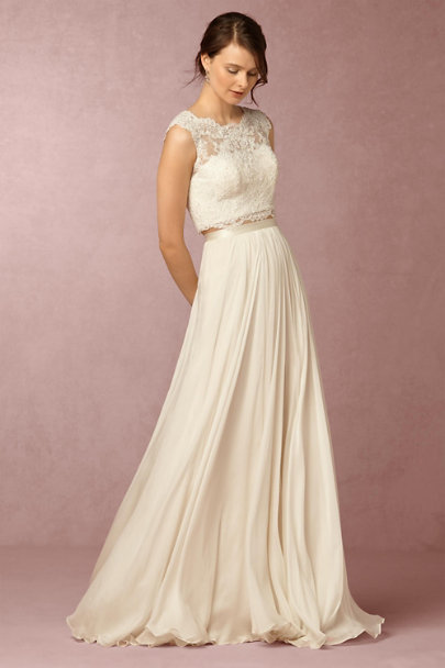 Brody Top Delia Maxi Skirt in Bride BHLDN Brody Top Delia Maxi Skirt in Bride BHLDN