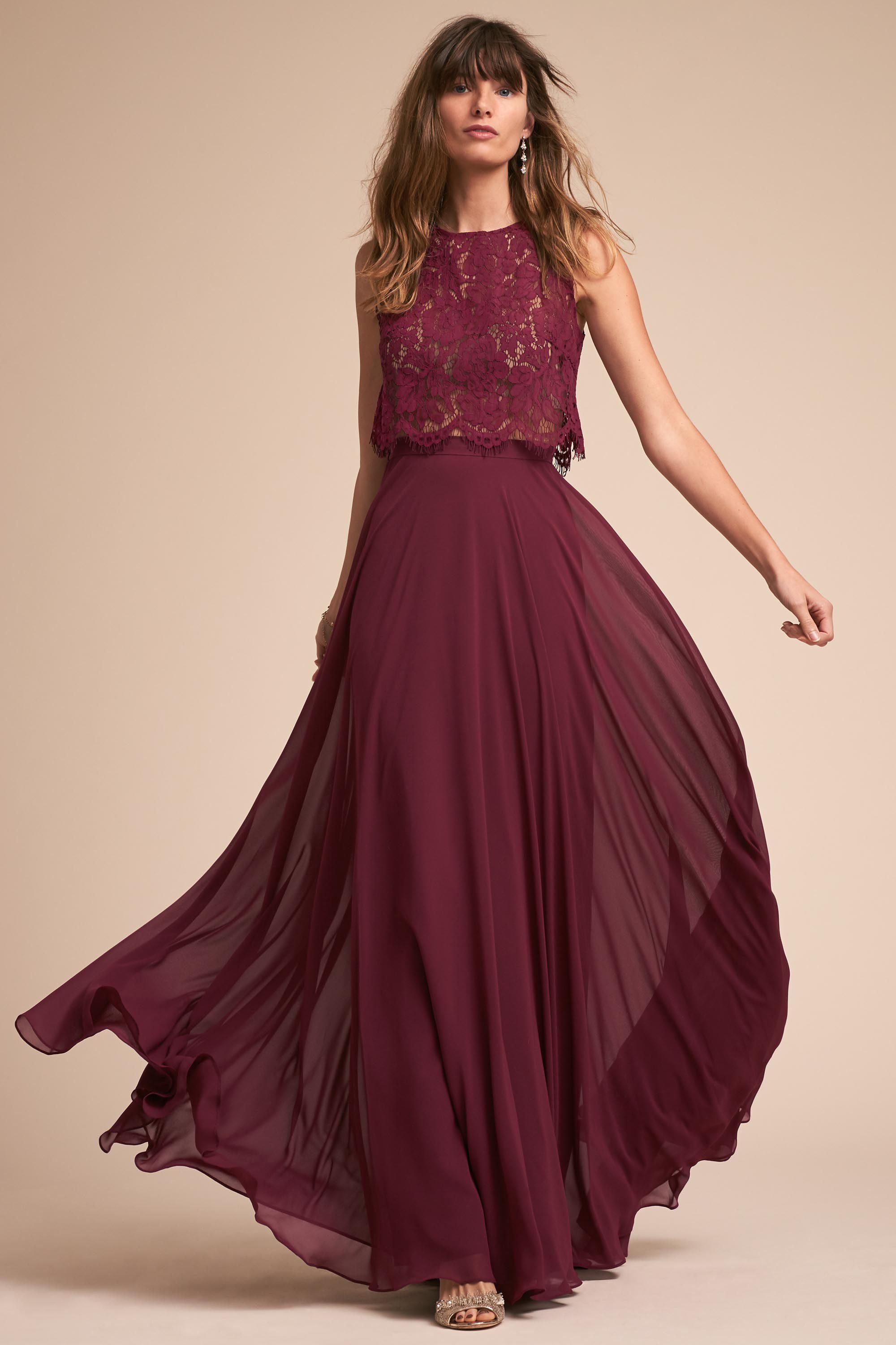 black cherry bridesmaid dresses