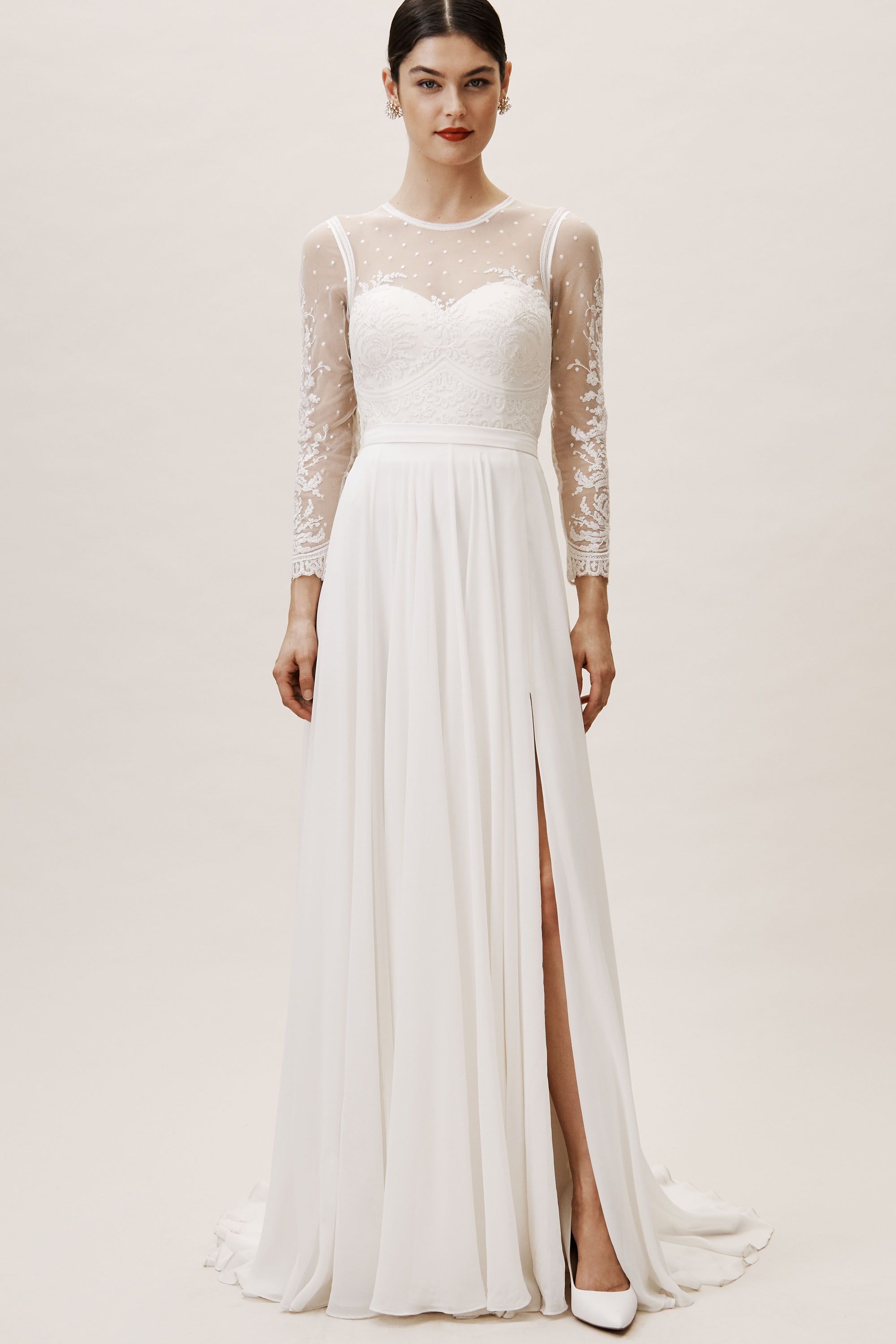 Modern Wedding Dresses Structured Gowns Bhldn