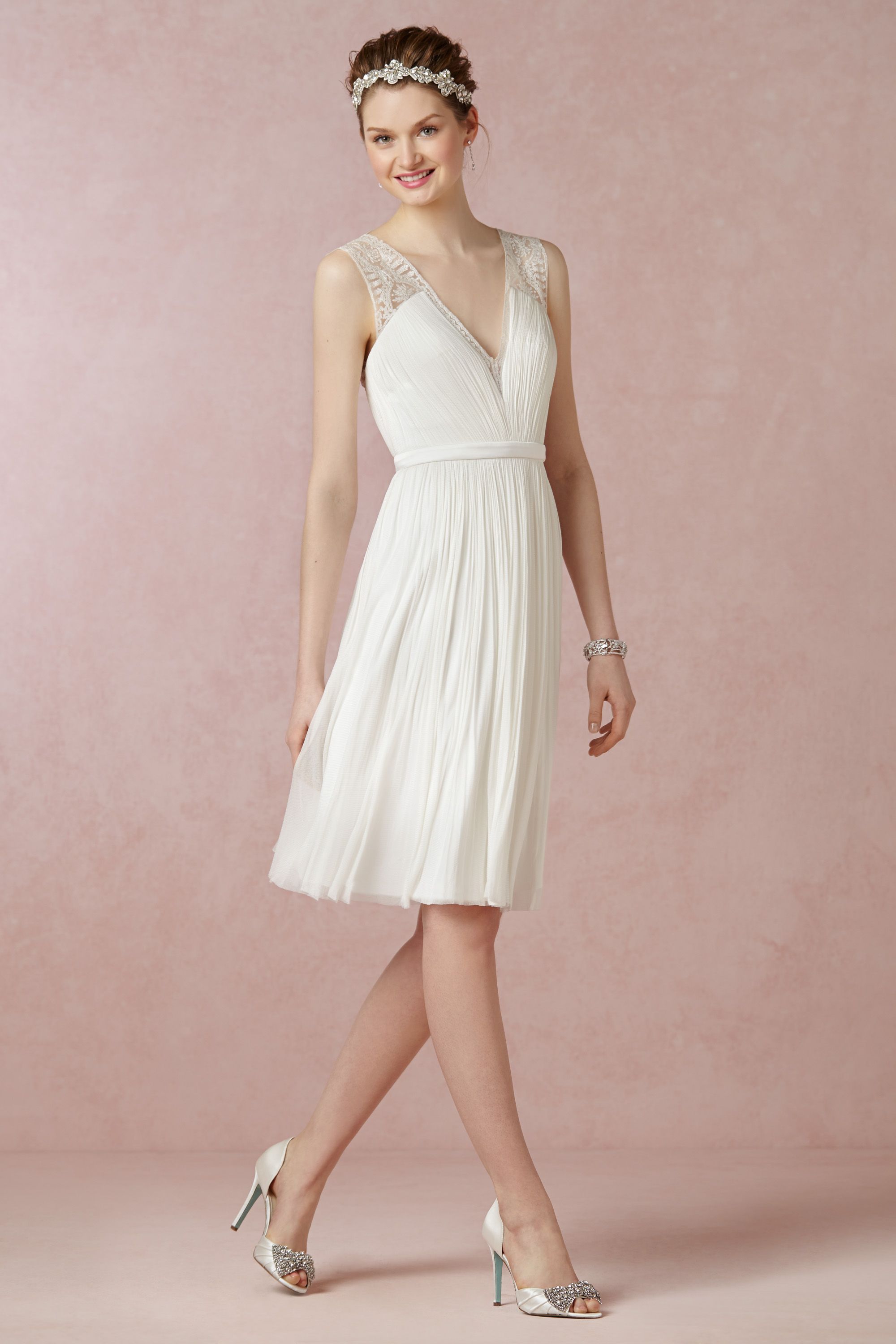 bhldn short white dress