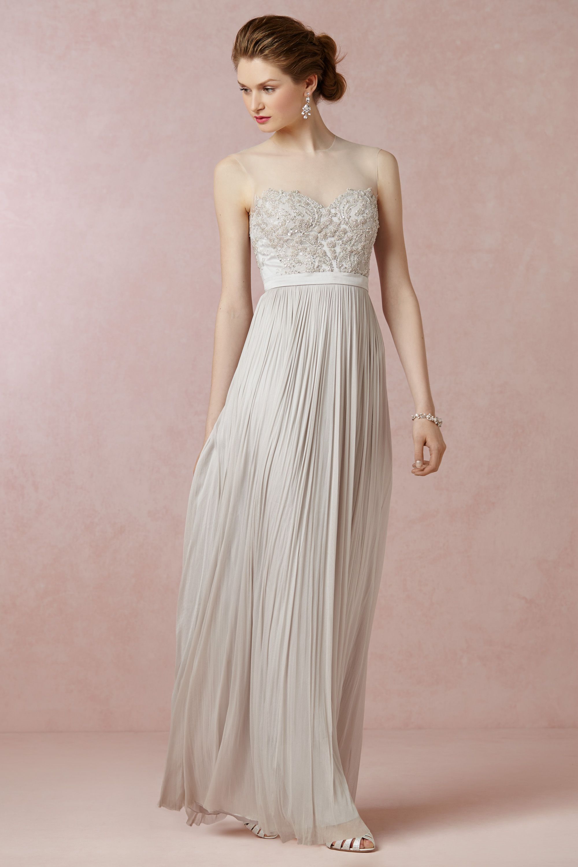 sir vivienne strapless gown
