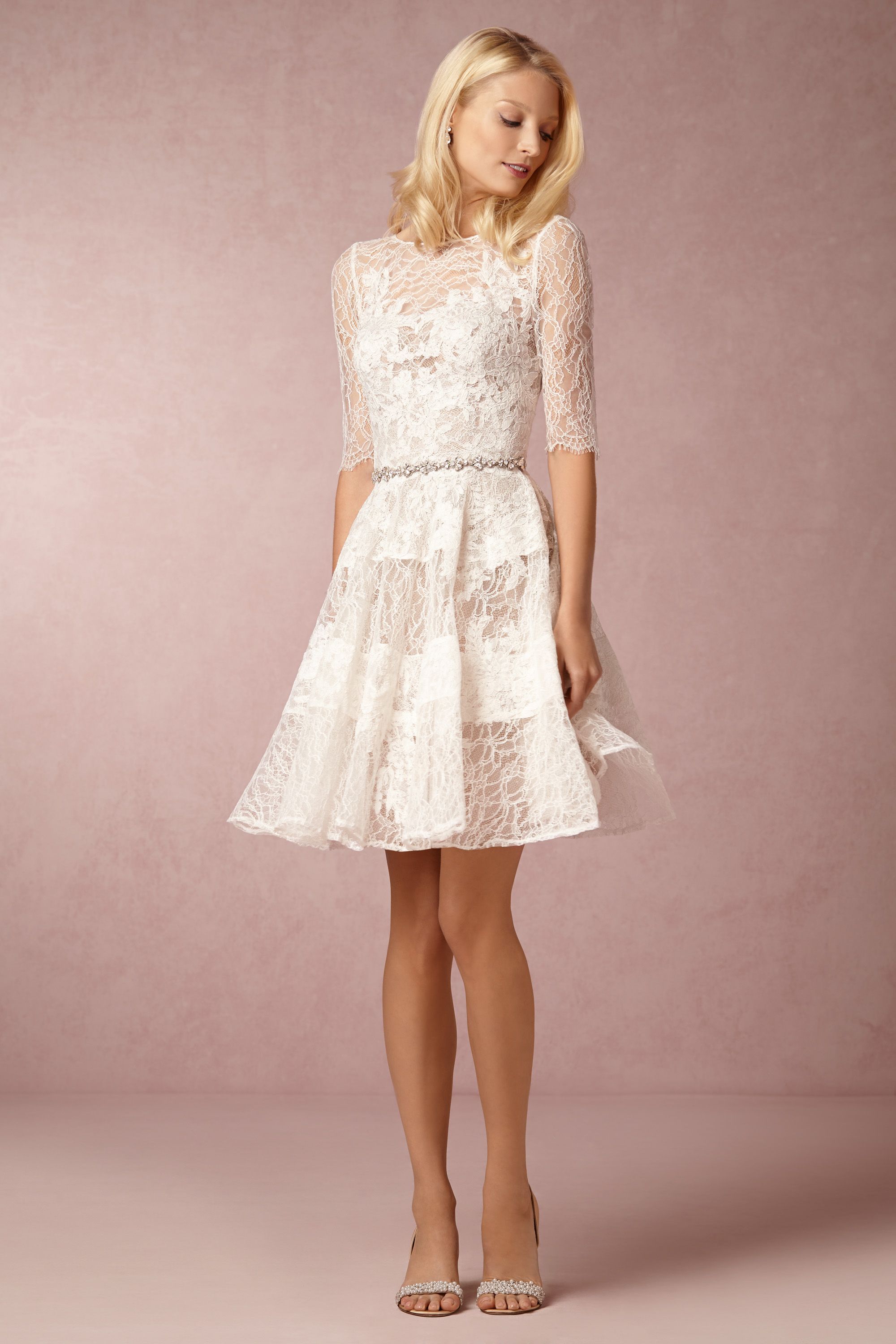 white dress for small wedding