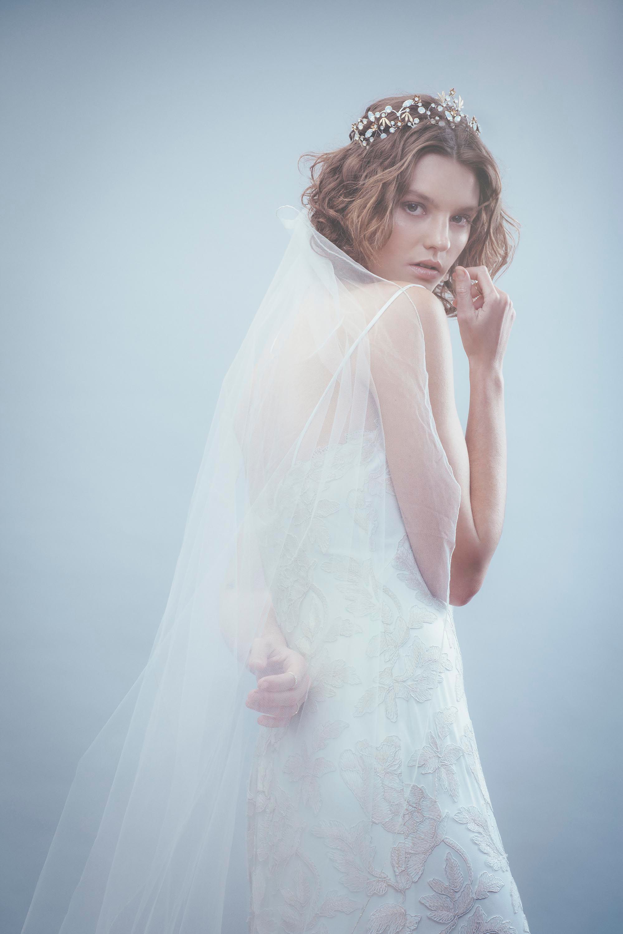 Stardust Sky Veil Ivory in Shoes & Accessories | BHLDN